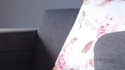 Close up of armchair in one of the rooms used for social and crisis support